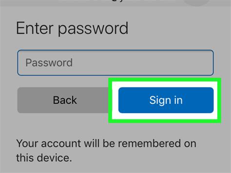 sign into my outlook email.